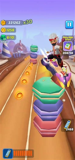 SUBWAY PRINCESS RUNNER ICE CREAM WORLD BEST GAME PLAY VIDEO 😈