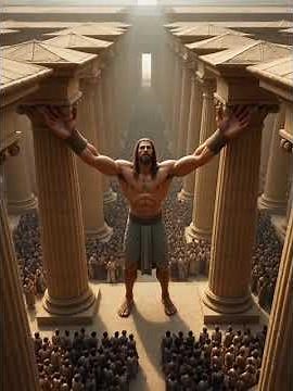 Samson the Giant The Day He Brought the Temple Down – The Power of God – Epic Temple Collapse Scene