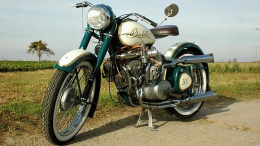 Meet The Bistella 500, A Mad 10-Cylinder 2-Stroke Custom Bike