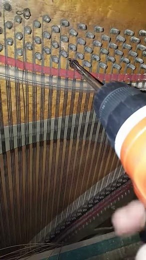 How to take off piano strings (trick/hack)