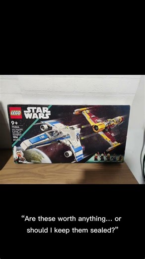 Are these sealed LEGO sets worth anything… or should I keep them sealed? 👀#lego #reselling #legosets