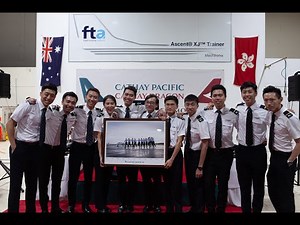 Cathay Pacific CP90 - A year in Flight Training Adelaide and Cadet Pilot Graduation Ceremony