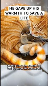 He saved the frozen bird#shortvideo #shorts