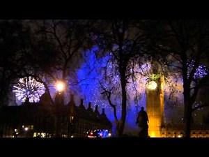 London - New Year's Eve 2012 Fireworks