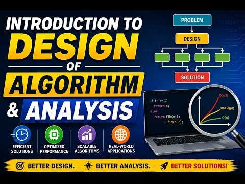 Introduction to Design and Analysis of Algorithms (DAA) | Complete Beginner's #DAA