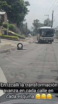 In Izcalli the transformation moves forward on every street, on every corner full of potholes wit...