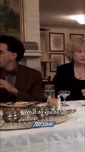 Borat hilarious dinner Scene || Are you Retard ! | Moviesplus1415