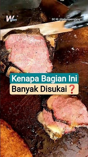 Salah Satu Bagian Daging Sapi Yang Paling Populer❗#warungshort #igasapi #kuliner #infounik