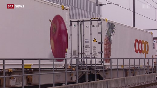 Nachhaltige Logistik: Coop setzt in Zürich auf den Güterzug