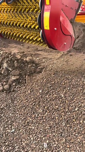 Excavator with RotaStar screening bucket demonstrating the quality of design, build and screening capabilities of this attachment. Spotted at Plantworx Show. #excavator #screeningbucket #excavation #heavyequipment #excavatorattachments | Diggers mostly | Facebook