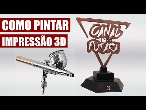 How to Paint a 3D Printed Part (3D Printed) Feat. Kaka Craft