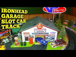 My old school slot car track ho scale