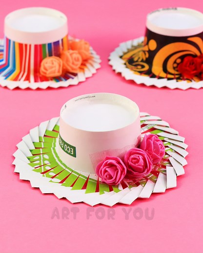 198K views · 8.6K reactions | DIY Amazing Paper Cup Hat ..... !! | Art For You Creations | Facebook