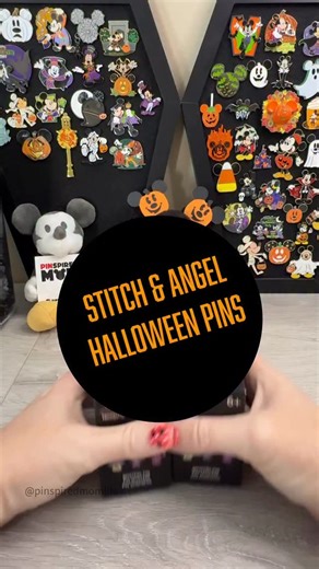 Loungefly Disney Stitch & Angel Halloween pins 🎃 | Pinspiredmomlife