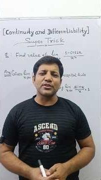 Continuity & Differentiability | Short Tricks | Class 12 Maths Chapter 5 | NCERT Fast Revision