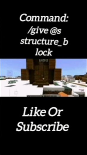 structure block use in minecraft #viral