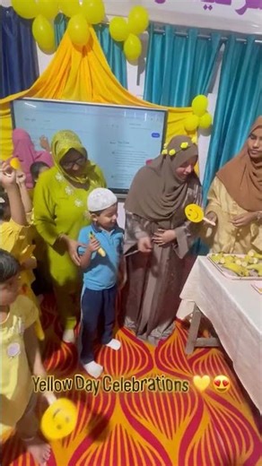 💛✨ Yellow Day Celebration at Iqra International School ✨💛