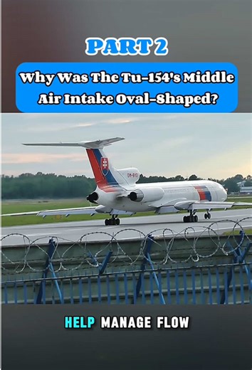 Understanding the TU-154 Oval Air Intake Design
