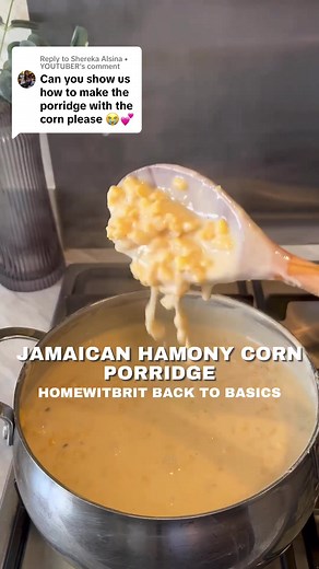Delicious Jamaican Cornmeal Porridge Recipe with Coconut Milk