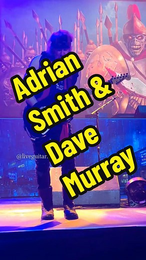 Adrian Smith & Dave Murray Guitar Solos: Iron Maiden Live 2023
