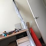 Projection Screen Black Backing 16: 9 Hanging Projector Screen 100" Indoor Movie Screen with 4K Full HD Outdoor Projector Screen Wall mounting Pull Down Screen for Office presentations Home Theater