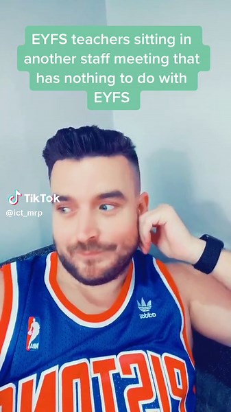 EYFS staff be like…