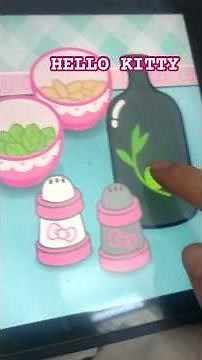 Let’s play Hello kitty Lunch box game!! #appstore #hellokitty #makelunchwithme