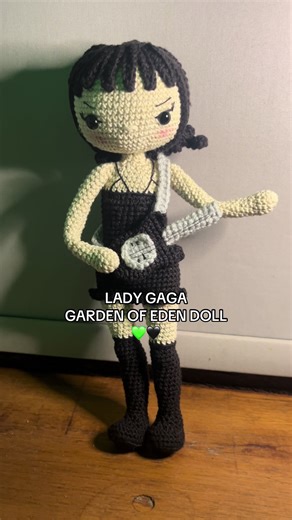Lady Gaga Inspired Crochet Doll Pattern Launch