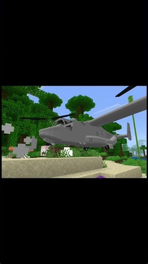 ¡MINECRAFT PERO USO UN MOD DE HELICÓPTERO! #aviones #minecraft #modsdeminecraft #helicopter