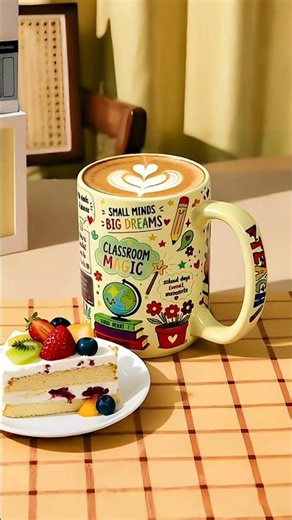 How to Custom 15oz Macaron Colors Mugs Personalized Teacher Gift 💕☕ 🔥 #pydlife #sublimation