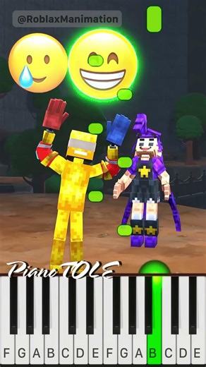 Player choose the best for Lily the Ghost - Poppy PlayTime 5 animation - Piano Tutorial