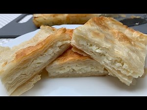 Türkisches Börek mit Käse aus dem Backofen | Peynirli Börek