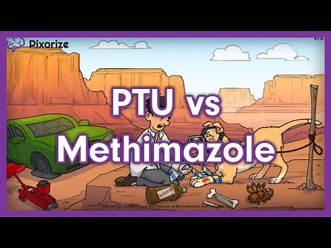 PTU vs Methimazole Mnemonic for USMLE