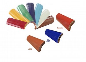 Mexican Talavera Quarter Round Trim Tile Handcrafted - 85 Pz - Select Your Color - Etsy