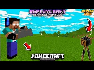 How to Use Replay Mode In Minecraft Bedrock! (INSANE Feature 😱)