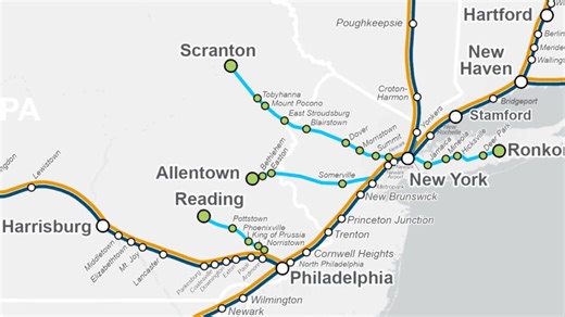 $3.7M grant will fund railroad ties that allow for Amtrak speeds in Poconos