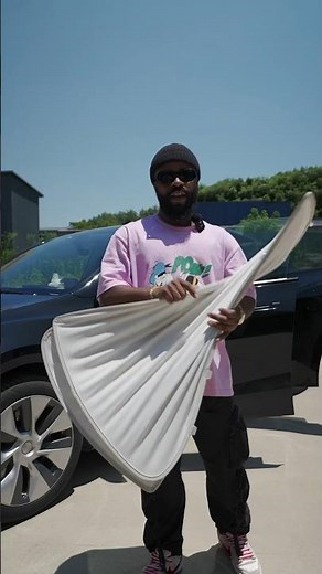 Installing A Tesla Sunshade Has Never Been Easier!