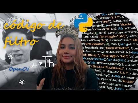 filtro en python con librería OpenCV