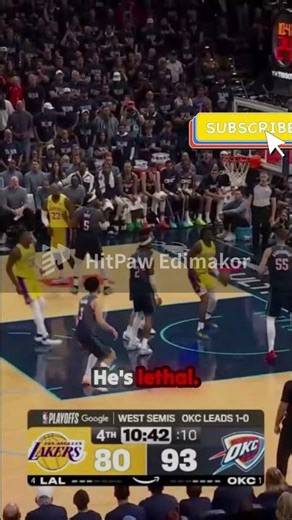 LeBron James & Hachimura Clutch Play