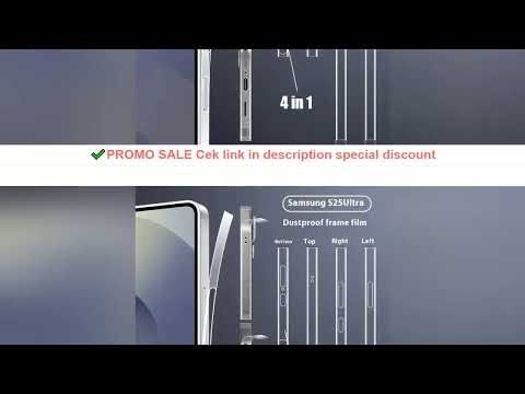 Frame Hydrogel Film Side Protector Dust Net Skin Galaxy S25 Plus Clear Border Sticker Clear Film For