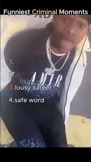 Ranking The Funniest Criminal Moments