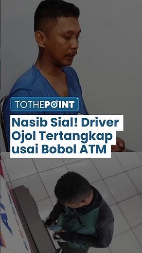Driver Ojol Ditangkap Polisi usai Bobol ATM: Bobolnya Pakai Kombinasi Angka Identitas Korban