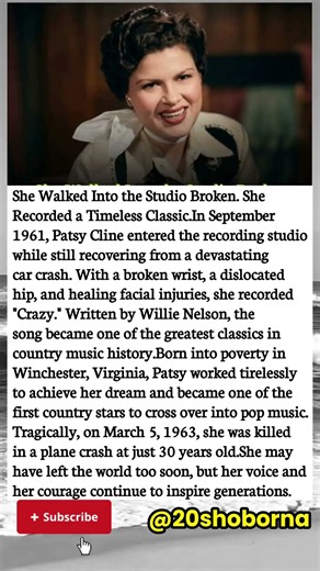 She Walked Into the Studio Broken... Then Recorded a Timeless Classic