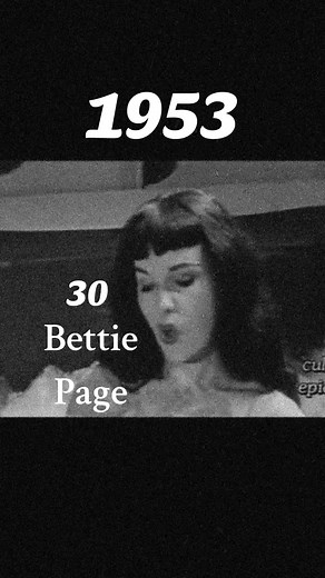 #CapCut Bettie Mae Page born on April 22, 1923 – December 11, 2008 was an American model who gained notoriety in the 1950s for her pin-up photos. She was often referred to as the
