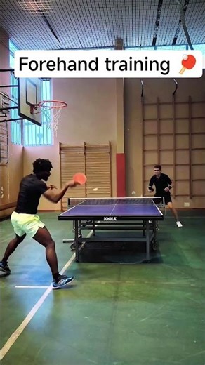 table tennis forehand training 🏓 #pingpong #tabletennis #sports #shorts