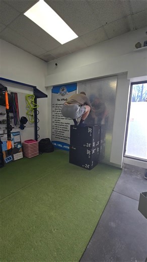 48 inch box jumps for 3 reps at 250lbs