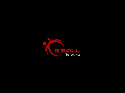 Tutorial 01 - G.SKILL Gaming Software Installation