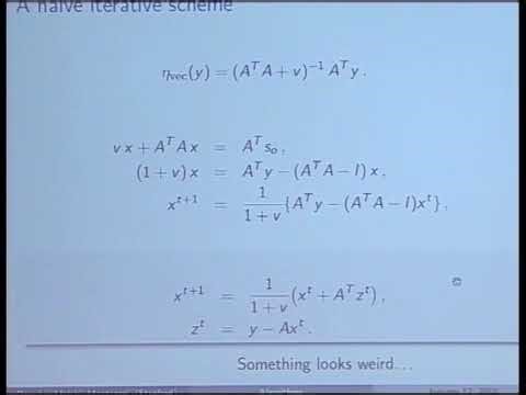 Prof. Andrea Montanari | Iterative Algorithms