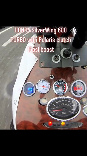 What that 600cc TURBO Honda Silver Wing Scooter like? #turbo #Honda #scooter | Michael Pisker