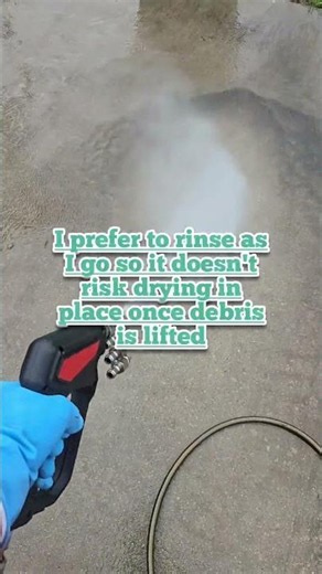 pressure washing a driveway how to